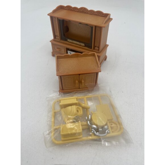 Anbeiya Family Miniature Dollhouse Furniture Set With Assembly & Stickers - Picture 2 of 16